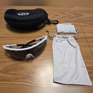 White Obaolay Sports Sunglasses for Men